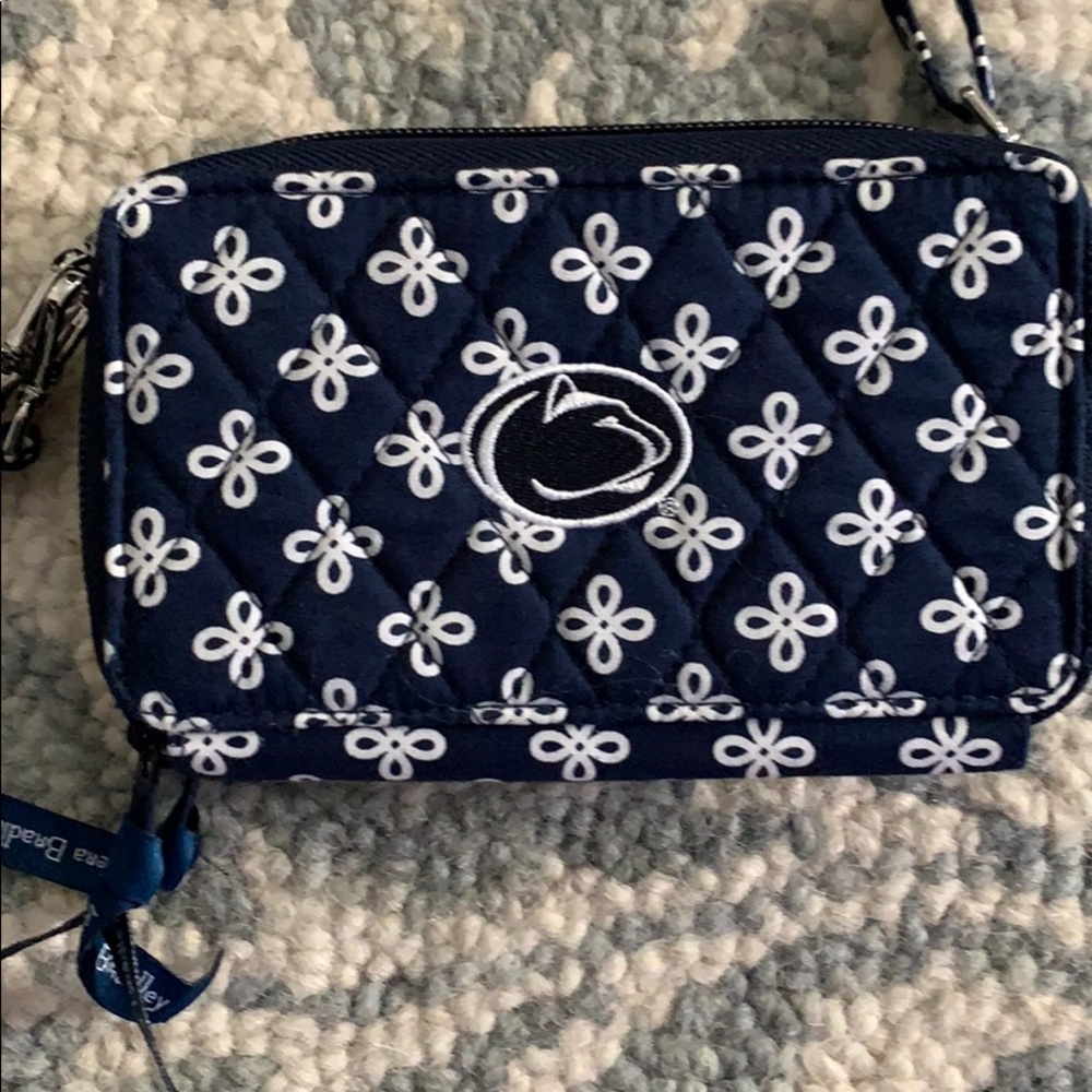 Vera Bradley Penn State wallet/crossbody/wristlet